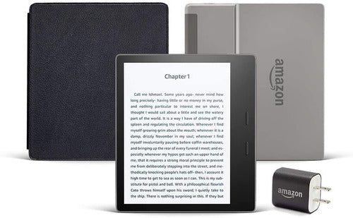 Combo Kindle Oasis Lector Libros Ebook 2019 32gb Mas Estuche