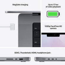 Cargar imagen en el visor de la galería, Apple Macbook Pro 14  2021 Chip M1 Pro 16gb 512gb Ssd 14 Gpu
