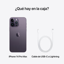 Cargar imagen en el visor de la galería, Apple iPhone 14 Pro Max (256 Gb) - Morado Oscuro - Sellado
