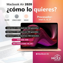 Cargar imagen en el visor de la galería, Apple Macbook Air 2020 13  M1 Chip 8gb Ram 512gb Ssd Rosado
